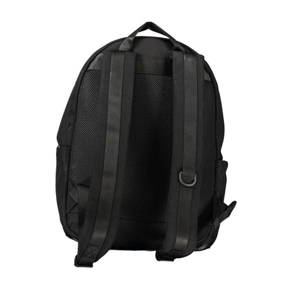 Tommy Hilfiger Black Polyester Backpack