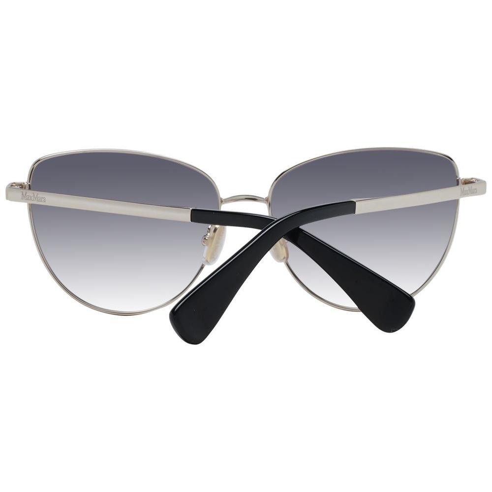 Max Mara Gold Metal Sunglasses