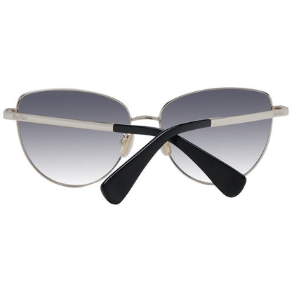 Max Mara Gold Metal Sunglasses