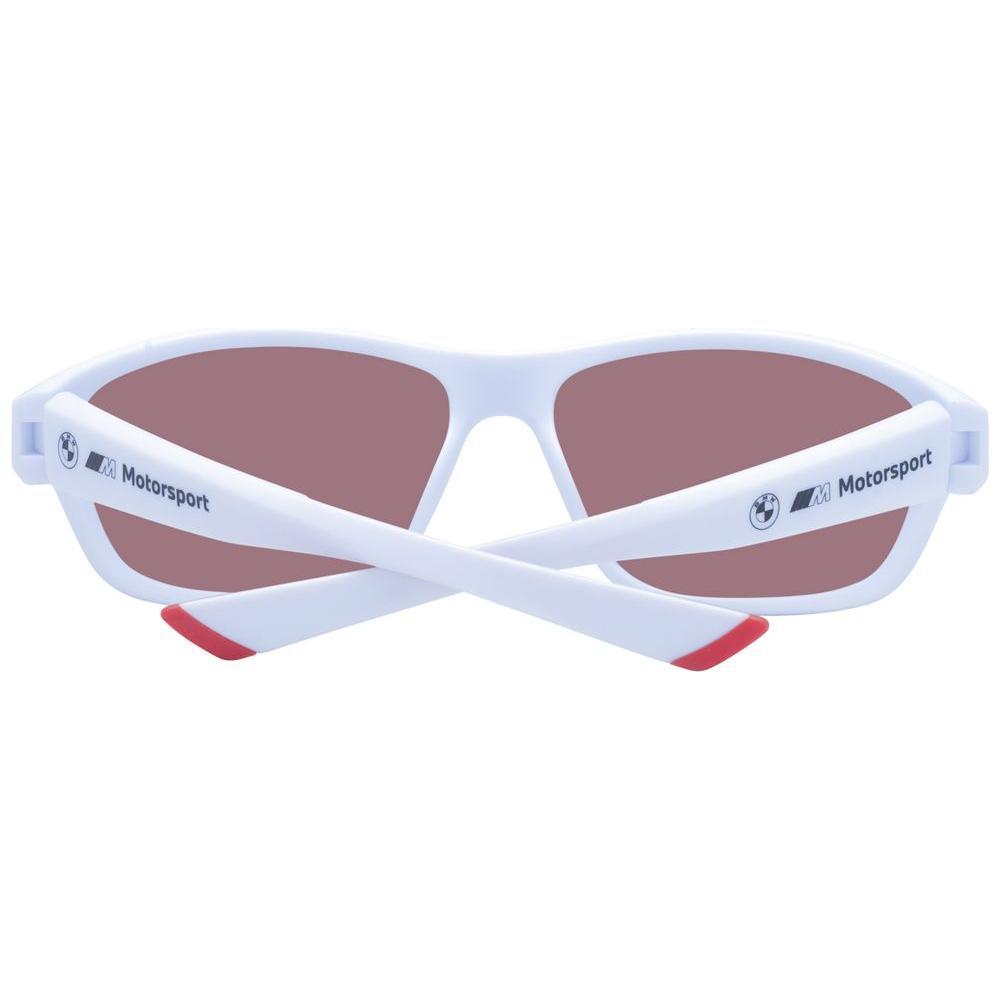 BMW Motorsport White Men Sunglass
