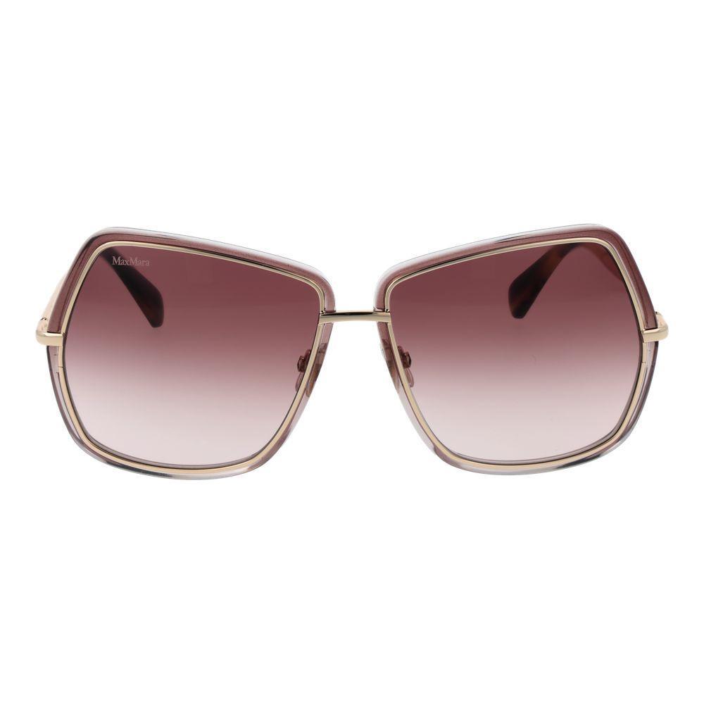 Max Mara Gold Women Sunglass