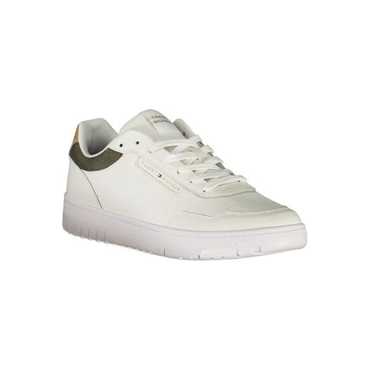 Tommy Hilfiger Tommy Hilfiger White Leather Men Sneaker TO-36767-EU40/US7 1728,67403481248,EU40/US7,EU41/US8,EU42/US9,EU43/US10,EU44/US11,EU45/US12,EU46,Men,Men - Shoes,New with tags,Shoes,Sneakers - Men - Shoes,Tommy Hilfiger,White