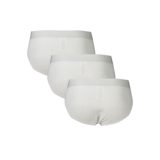 Bikkembergs White Cotton Underwear BI-38760-S