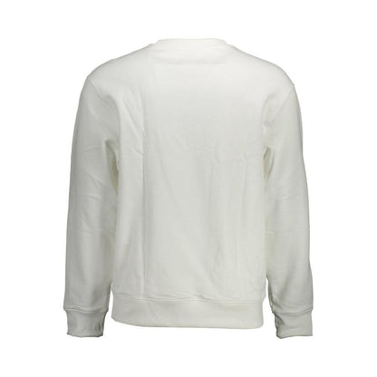 Calvin Klein White Cotton Men Sweater