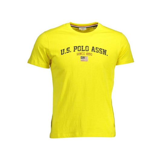 U.S. POLO ASSN. Yellow Cotton T-Shirt US-11260-XXL