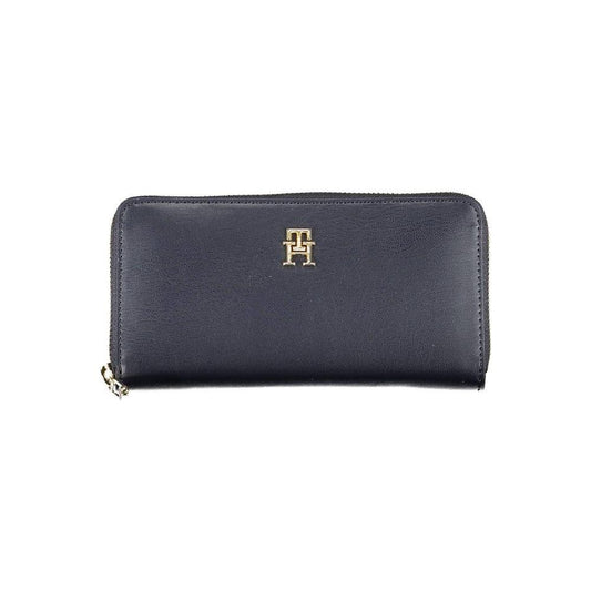 Tommy Hilfiger Blue Polyethylene Wallet