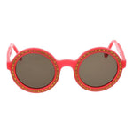 Andy Wolf Red Unisex Sunglasses AN-1058522