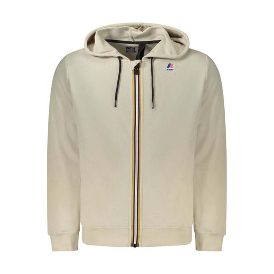 K-WAY Beige Cotton Men Sweater
