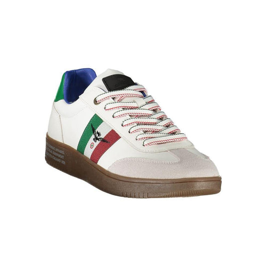 Esercito 1659 White Leather Men Sneaker ES-38856-EU45/US12