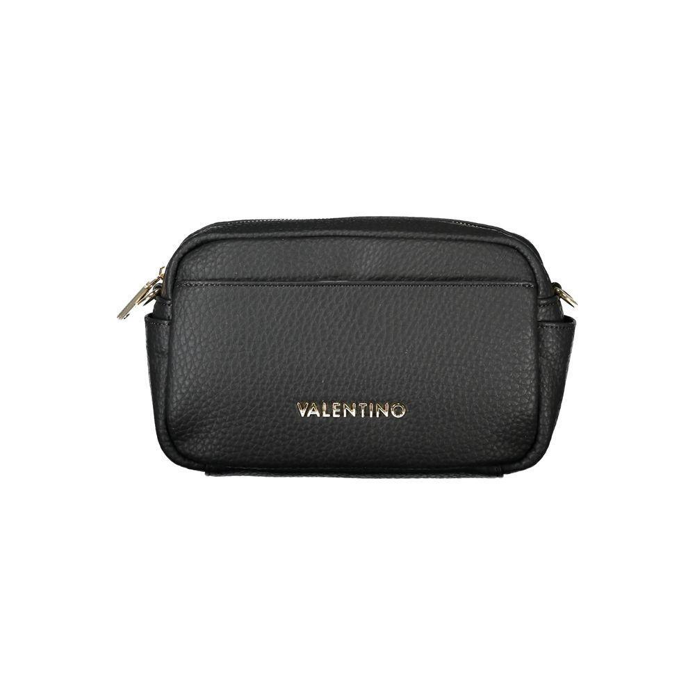 Front view with bag zipped and handles upright.