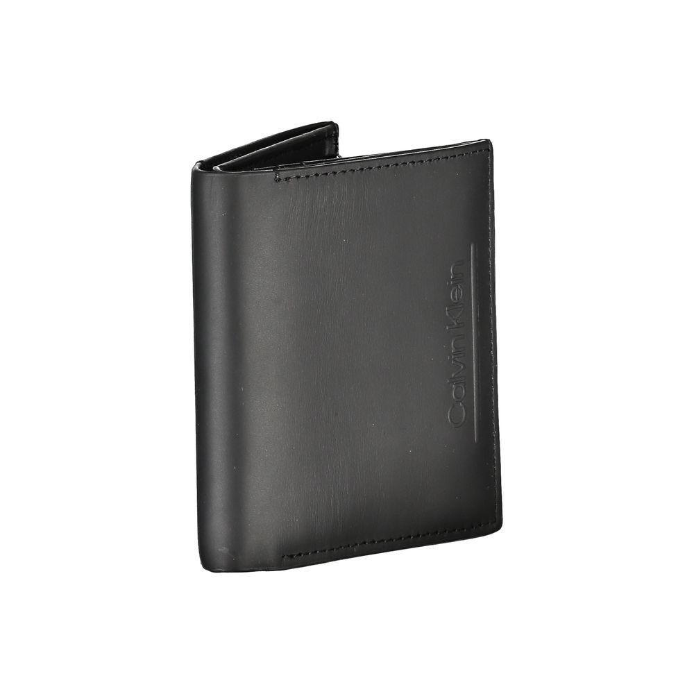 Calvin Klein Nero Leather Mens Wallet