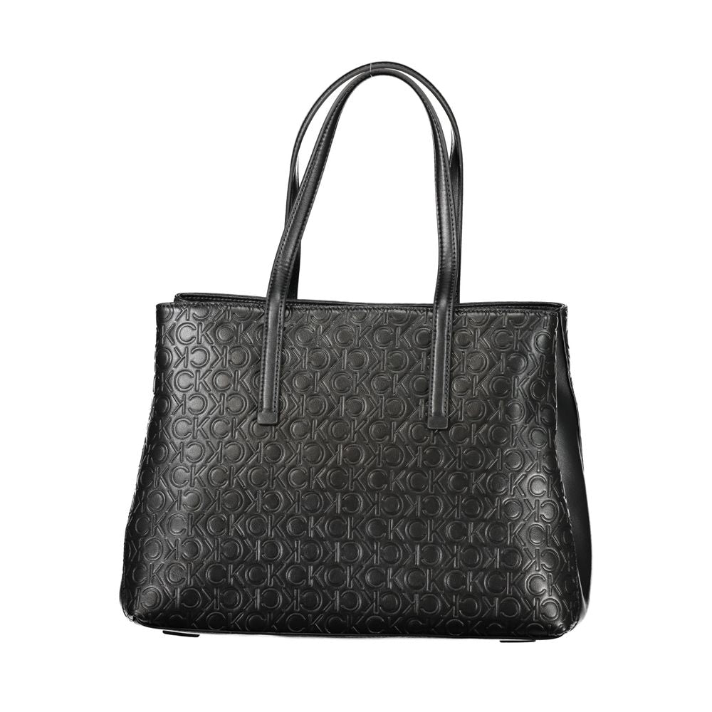 Calvin Klein Black Polyester Women Handbag