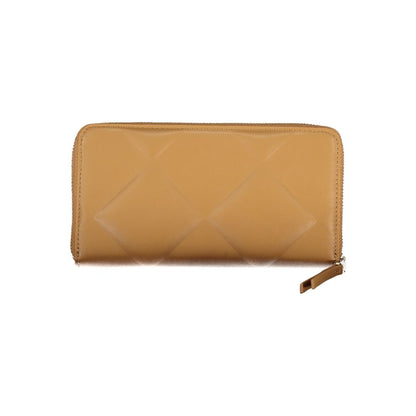 Calvin Klein Marrone Polyurethane Women Wallet
