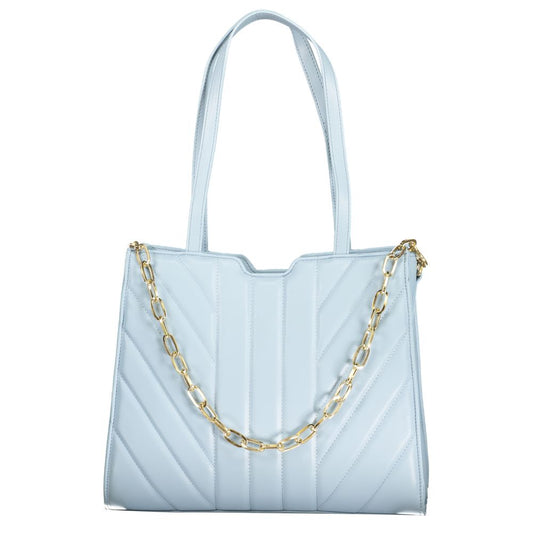 Mario Valentino Blue Polyethylene Handbag VA-30285