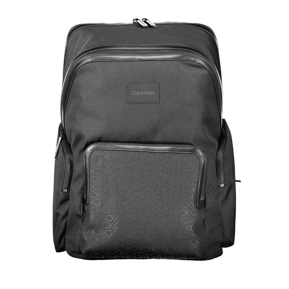 Calvin Klein Black Polyester Backpack CA-33639