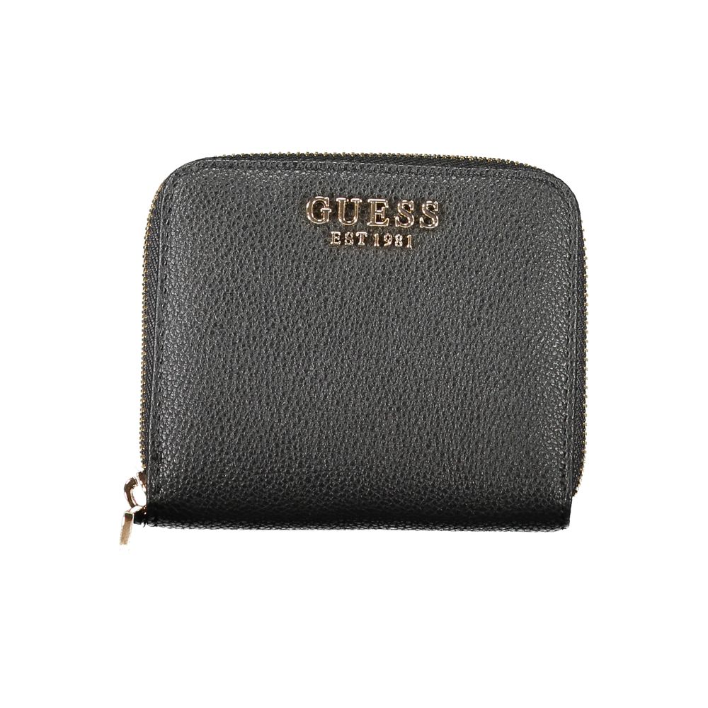 Guess Jeans Black Polyethylene Wallet
