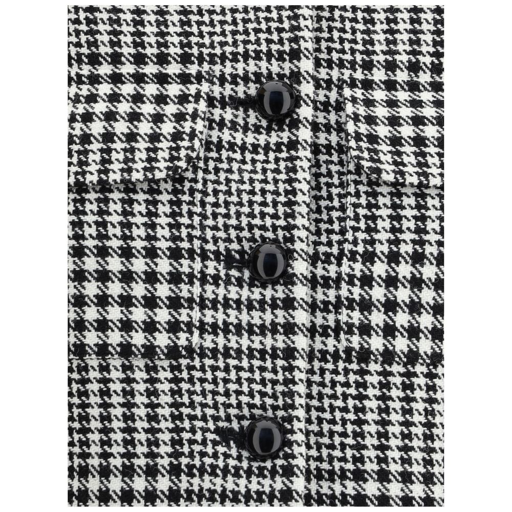 Self-Portrait Black Polyester Blazer