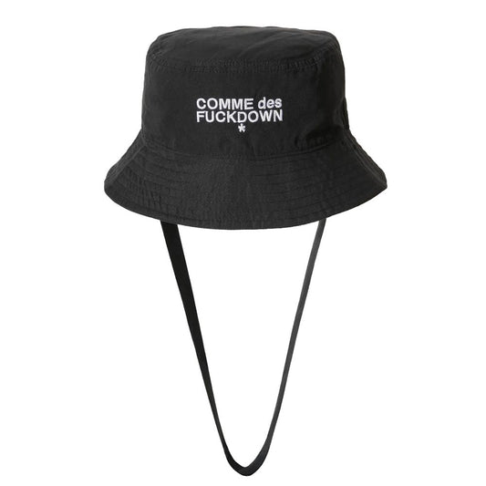 Comme Des Fuckdown Black Polyester Men Fisherman Hat
