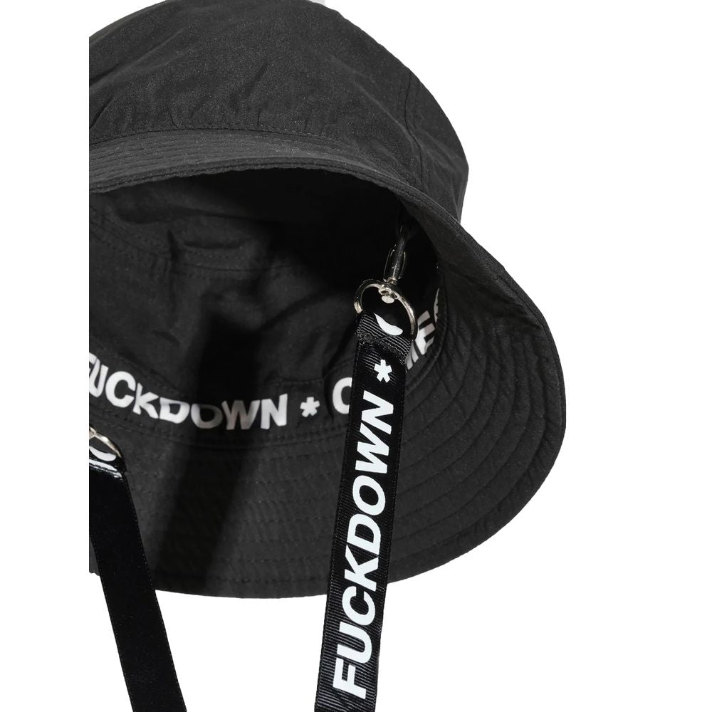Comme Des Fuckdown Black Polyester Men Fisherman Hat