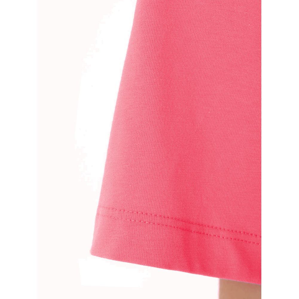 Comme Des Fuckdown Pink Cotton Women T-Shirt
