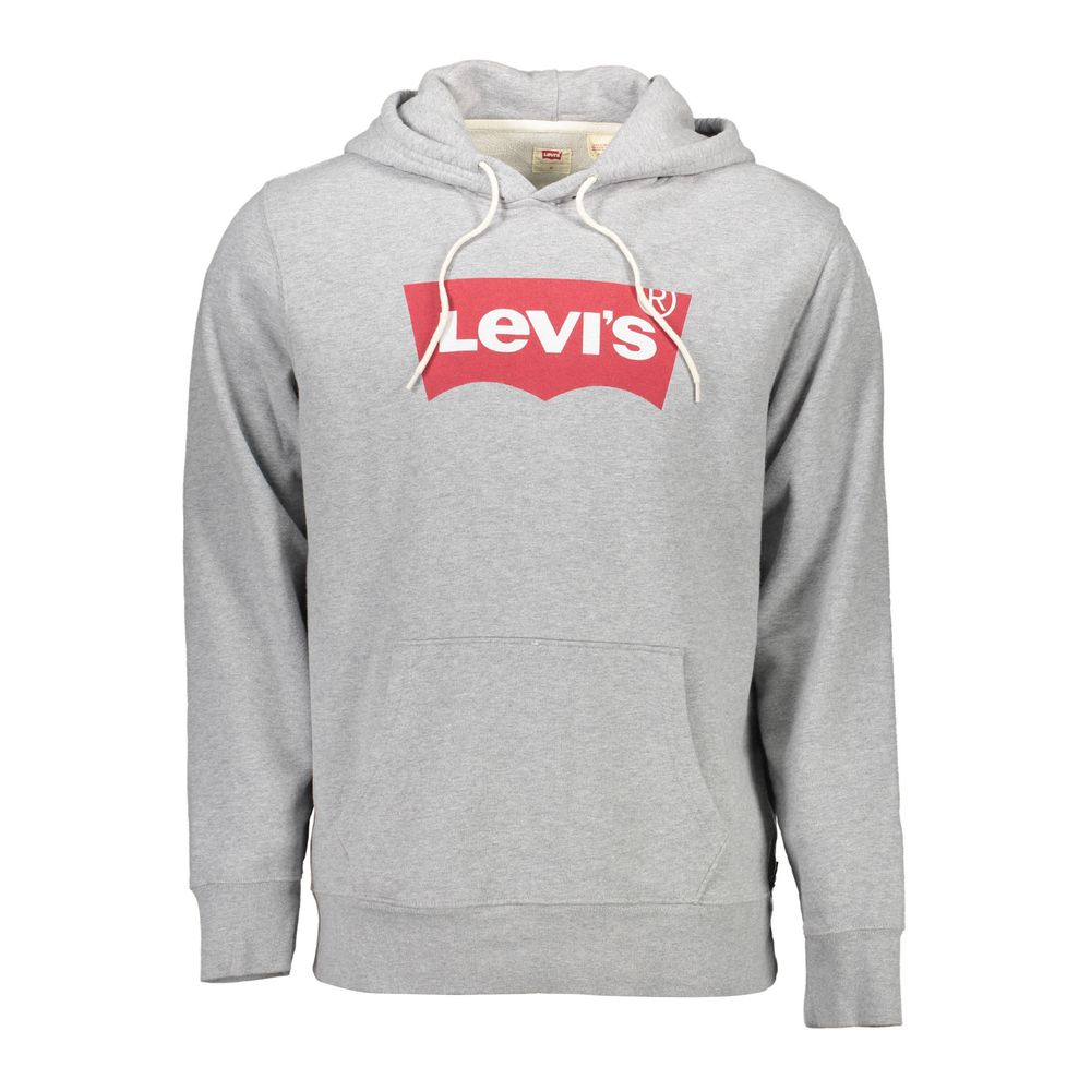 Levi's Gray Cotton Men Sweater
