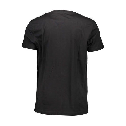 Diesel Black Cotton T-Shirt DI-5436-XXL