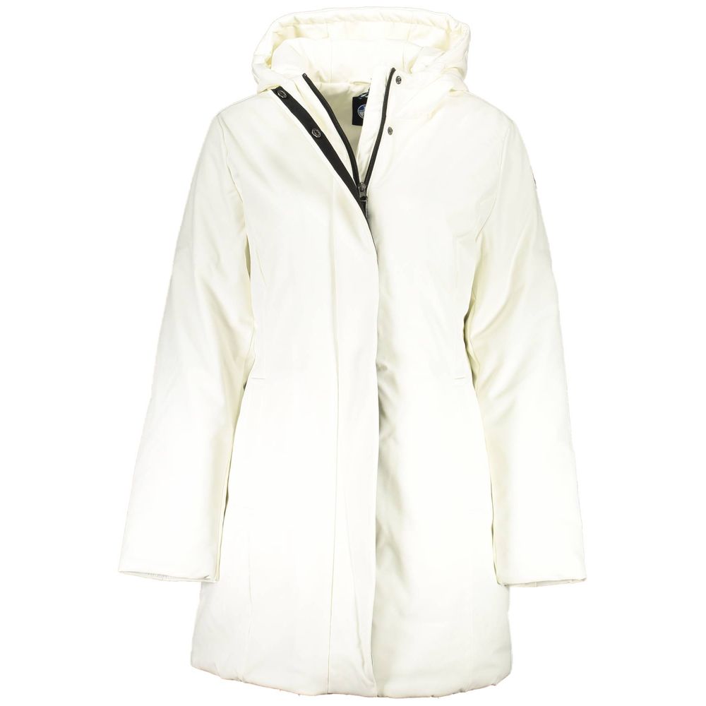 North Sails White Polyester Jackets & Coat