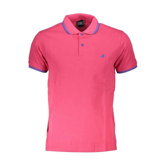 U.S. Grand Polo Pink Cotton Polo Shirt