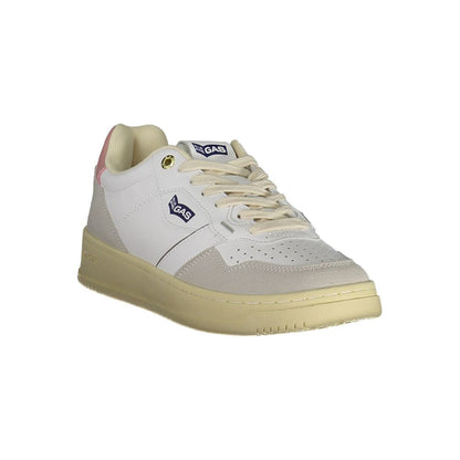 Gas White Polyurethane Women Sneaker