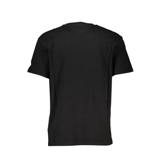 Tommy Hilfiger Black Cotton T-Shirt TO-27367-XL