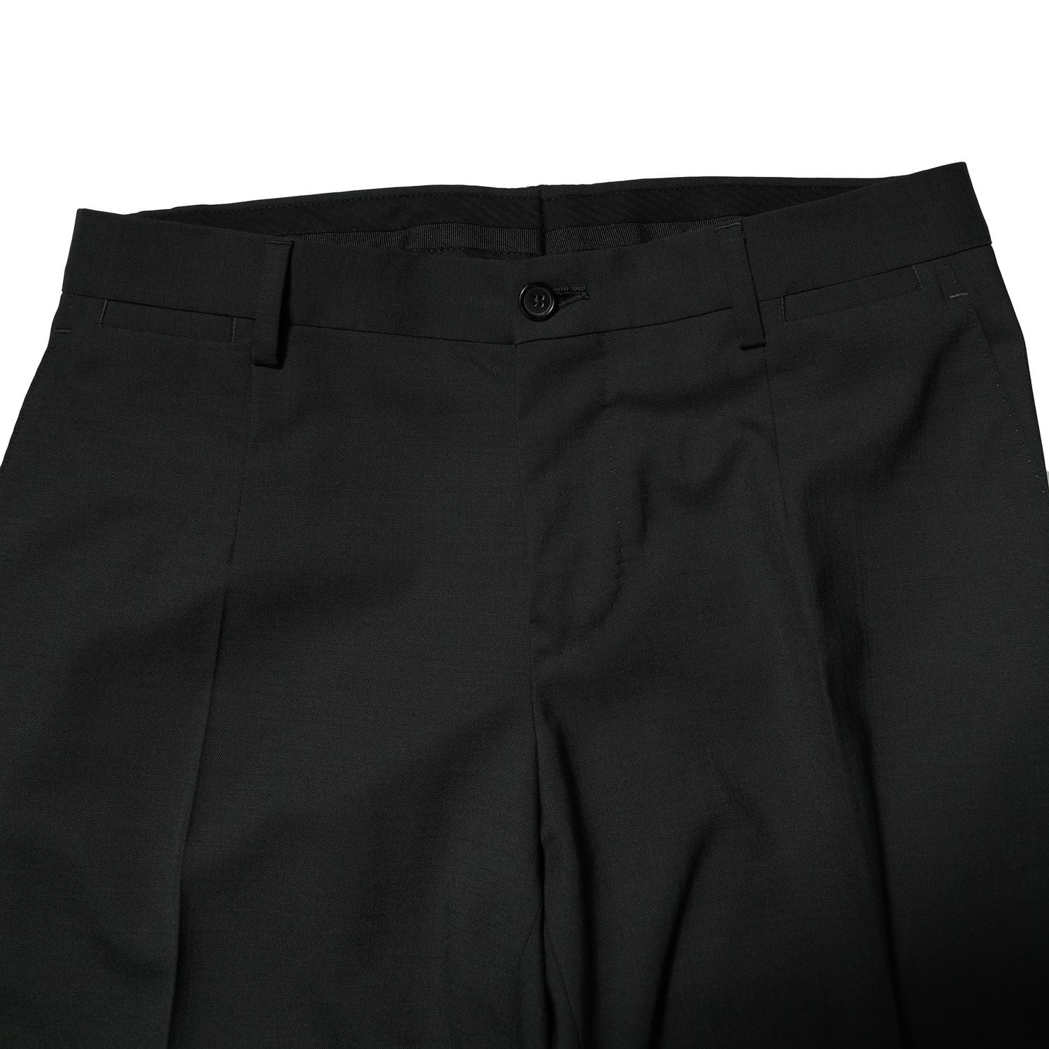 Dolce & Gabbana Black Wool 2 Piece Single Breasted Suit