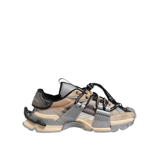 Dolce & Gabbana Multicolor Panelled Space Sneakers Shoes