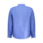North Sails Blue Linen Shirt NO-38886-M