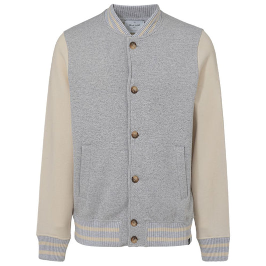 Gran Sasso Gray Cotton Bomber