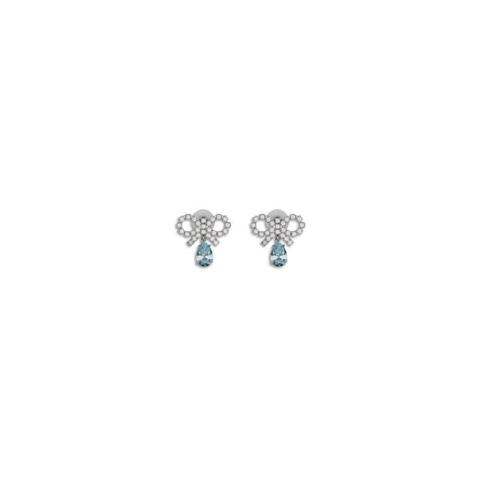 Self-Portrait Dangling Earrings with bows