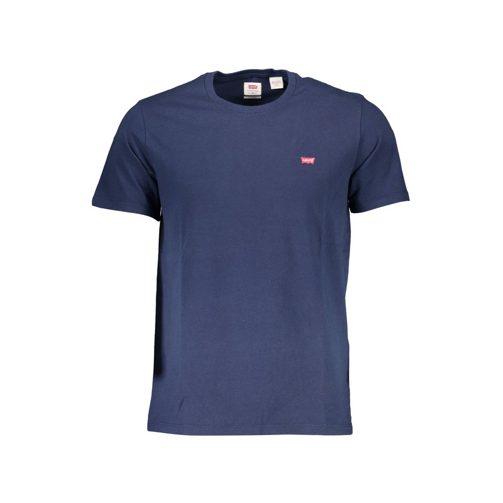 Levi's Blu Cotton Men T-Shirt