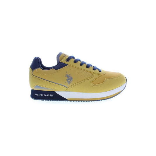 U.S. POLO ASSN. Yellow Polyester Sneaker