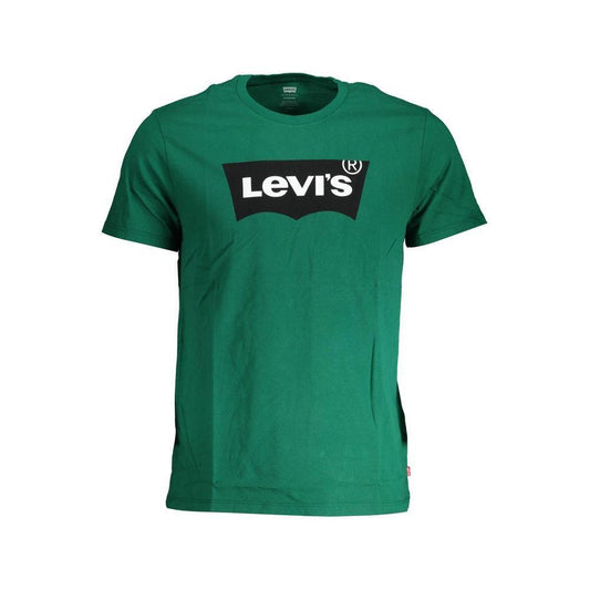 Levi's Green Cotton T-Shirt