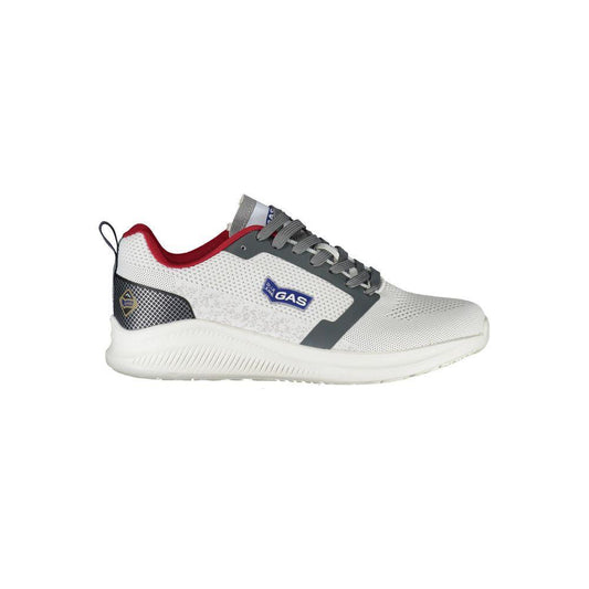 Gas White Polyester Sneaker GA-21855-EU44/US11