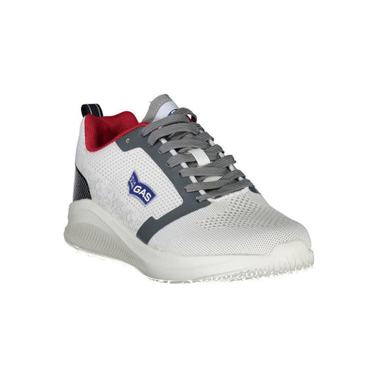Gas White Polyester Sneaker GA-21855-EU44/US11