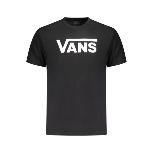 Vans Black Cotton T-Shirt VA-35716-XS