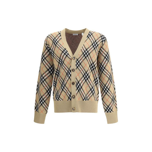 Burberry Archive Check wool Cardigan BU-8110629B9368-L