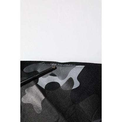 Dolce & Gabbana Black Camouflage Pullover Sweatshirt Sweater