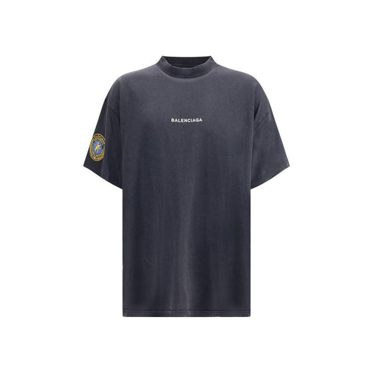 Balenciaga Logoed T-Shirt BA-831305TSVH41041-3