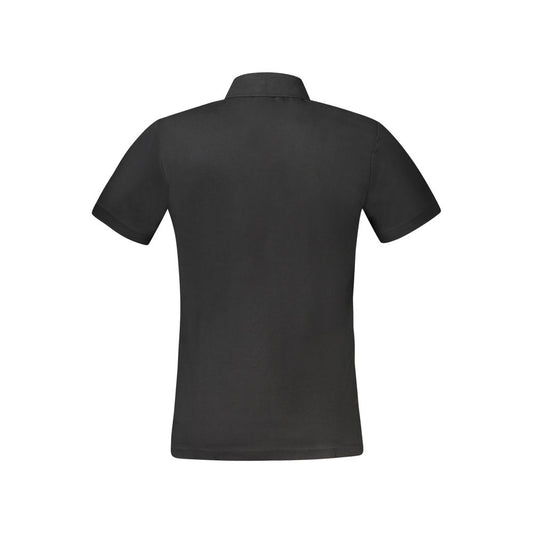 Hugo Boss Black Cotton Polo Shirt BO-33132-S
