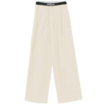 Comme Des Fuckdown Beige Polyester Jeans & Pant
