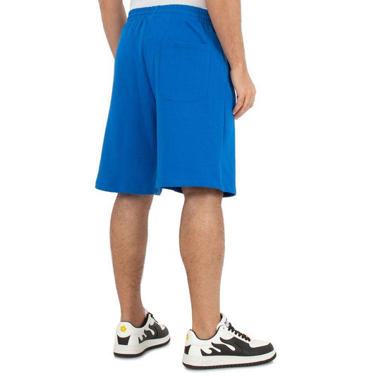 Comme Des Fuckdown Blue Cotton Short CO-15714-XL
