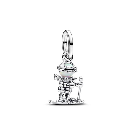PANDORA CHARMS Mod. SKIER DANGLE-0