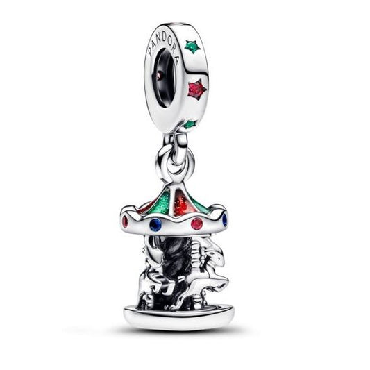 PANDORA CHARMS Mod. SPINNING CAROUSEL DANGLE-0
