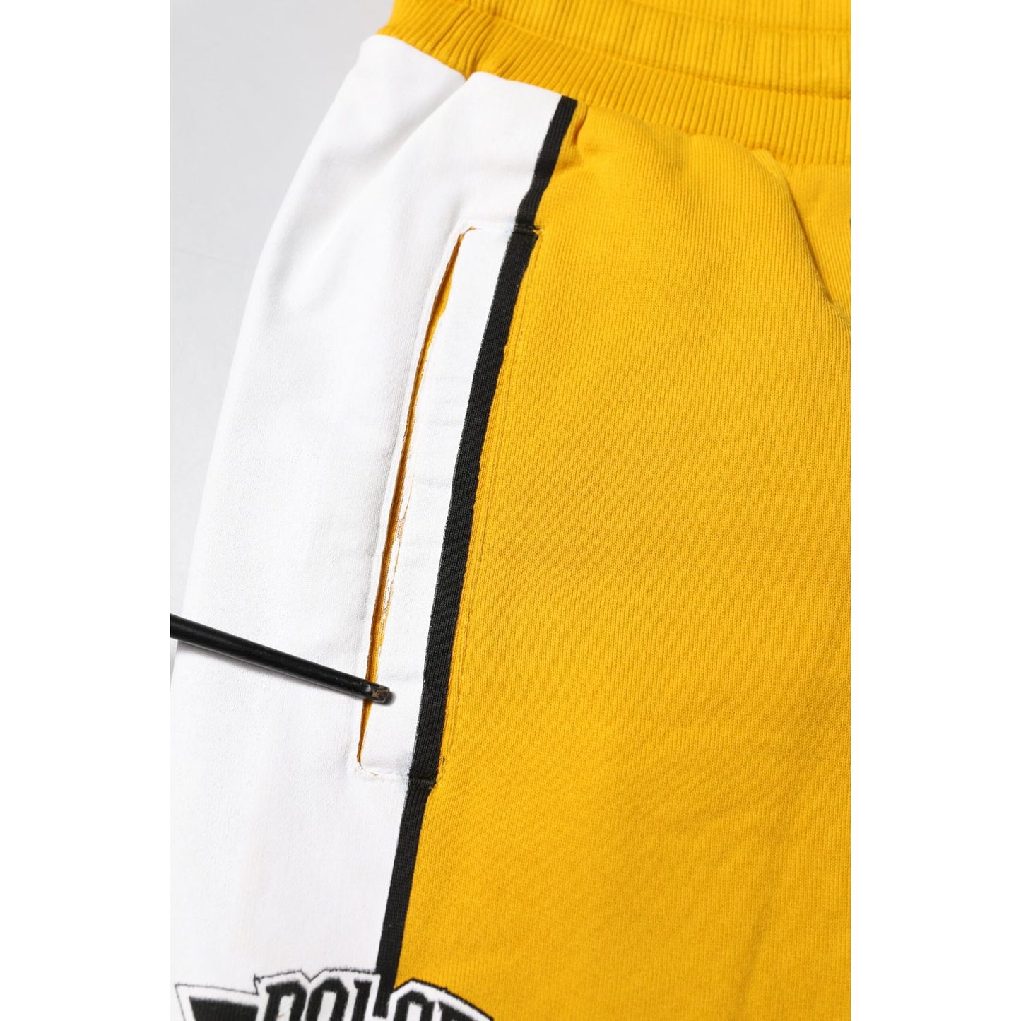 Dolce & Gabbana Yellow Cotton Sweatpants Jogger Trouser Pants PAN76379-48